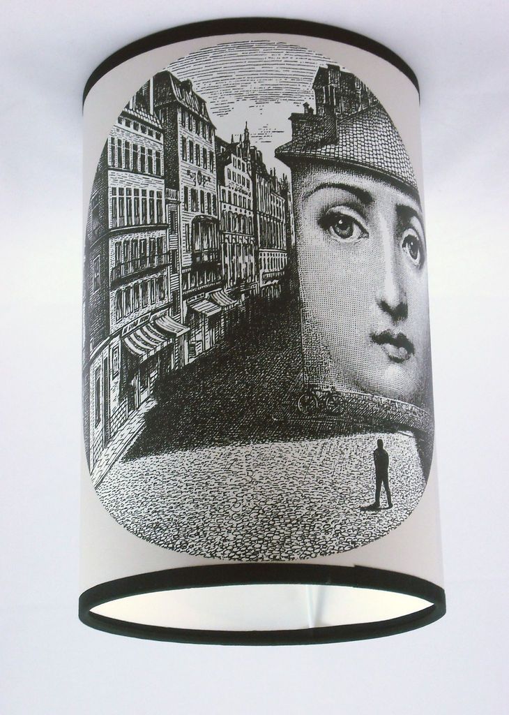 cole son fornasetti wallpaper lampshade  56 32  