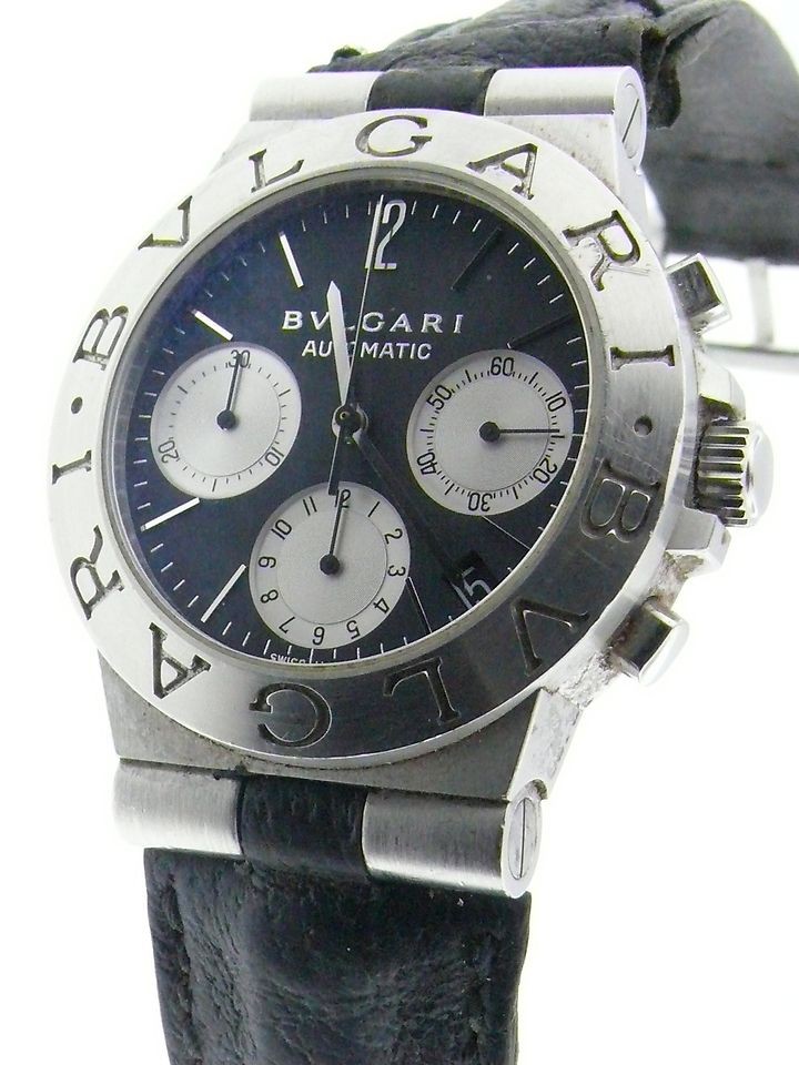 BVLGARI Bulgari Ref. CH35S Chronograph Automatic Stainless Steel on 