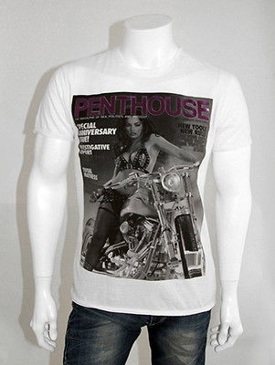 AMPLIFIED Pinups Penthouse Anniversary Cover Print T Shirt S M L XL 