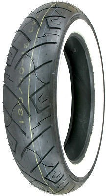   777 FRONT MOTORCYCLE TIRE 130/90 16 Whitewall Vulcan/RoadSta​r/VStar