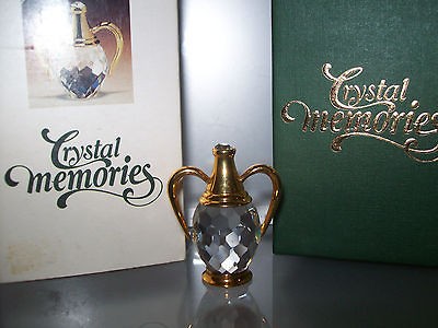 SWAROVSKI MEMORIES CRYSTAL MOMENTS GREEK VASE AMPHORA 170750 RET 1996