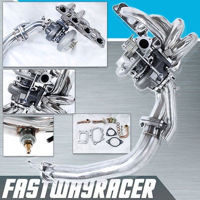   SR20DET Upgrade Bolt On TD05 18G Turbo Charger Kit Turbo Outlet 380HP