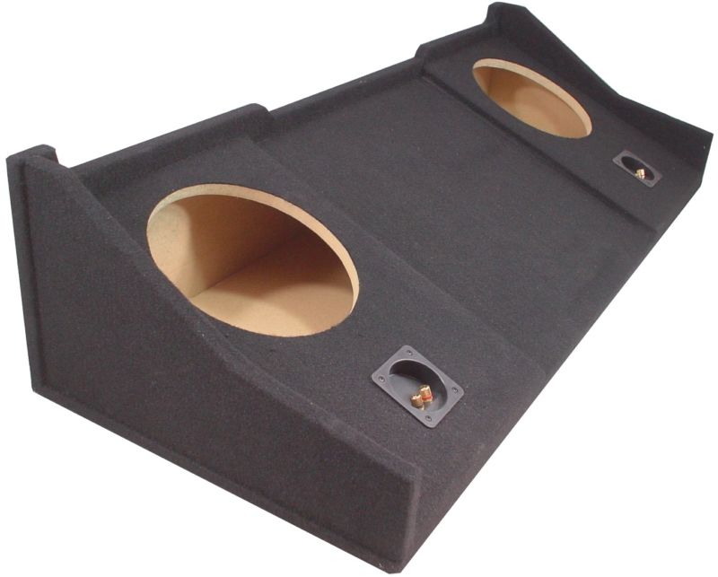   98 01 Ext Crew Cab Truck 10 Speaker Sub Box Subwoofer Enclosure