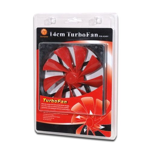 thermaltake a2491 140mm turbofan computer case fan