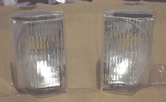 1981 VW Rabbit Turn Signals Pair Clear RARE