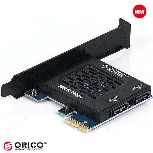 Port SATAIII Desktop PCI ExpressCard ORICO PAS3062 2S