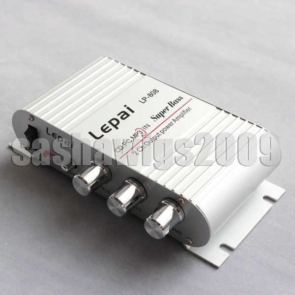 Mini Hi Fi 2CHANNEL Stereo Amplifier for Home Car Boat