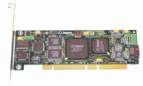 3Ware 8506 2 RAID Card Supports 2 Drives 2TB Storage