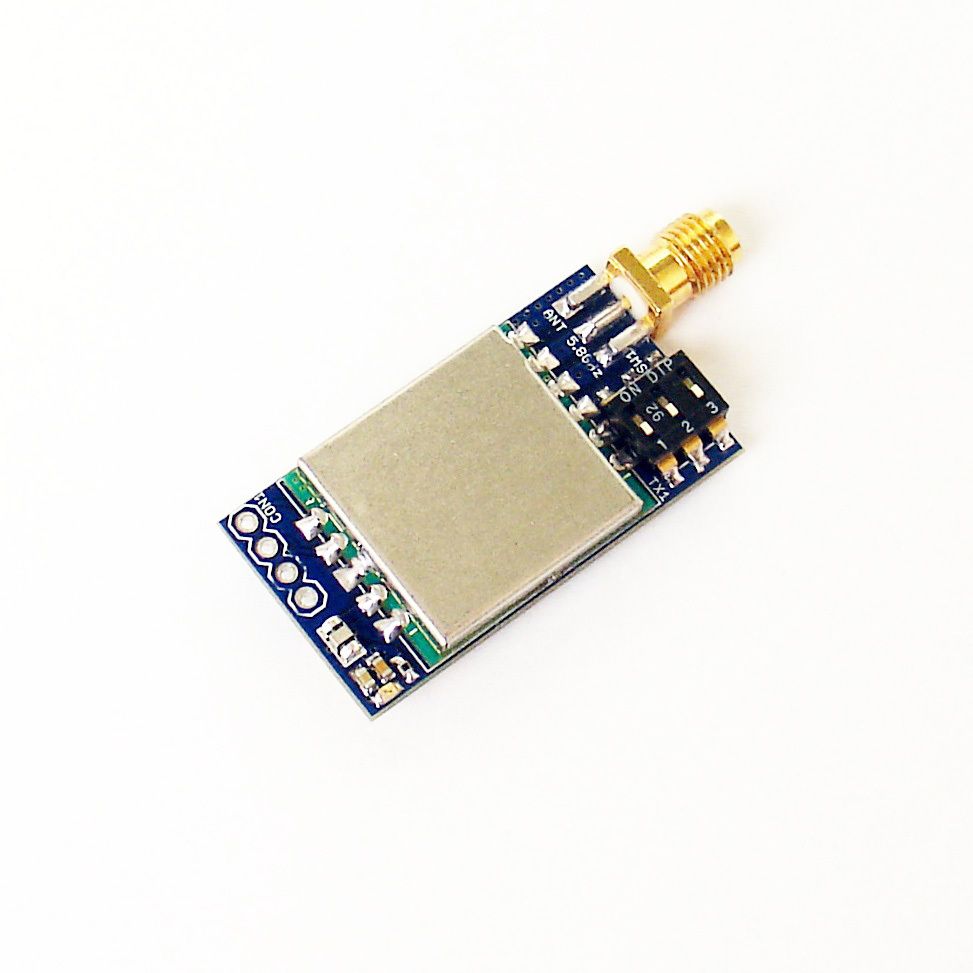 8GHZ 200mW 23dBm 8 Channel AV Transmitter for FPV or RC Robots 