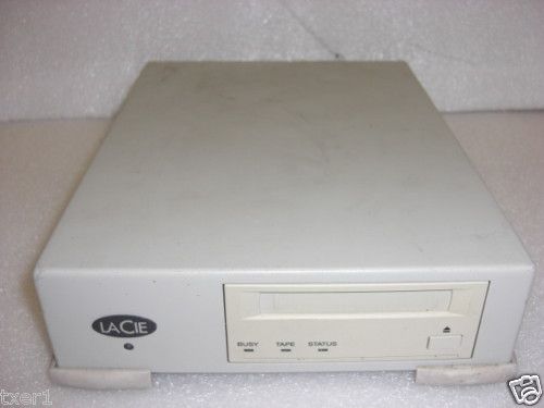 LaCie Sony SDT 11000 DDS 4 20 40GB External Tape Drive