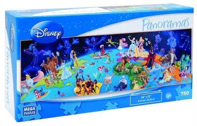 DISNEY PANORAMAS PUZZLE WORLD OF DISNEY 750 PC