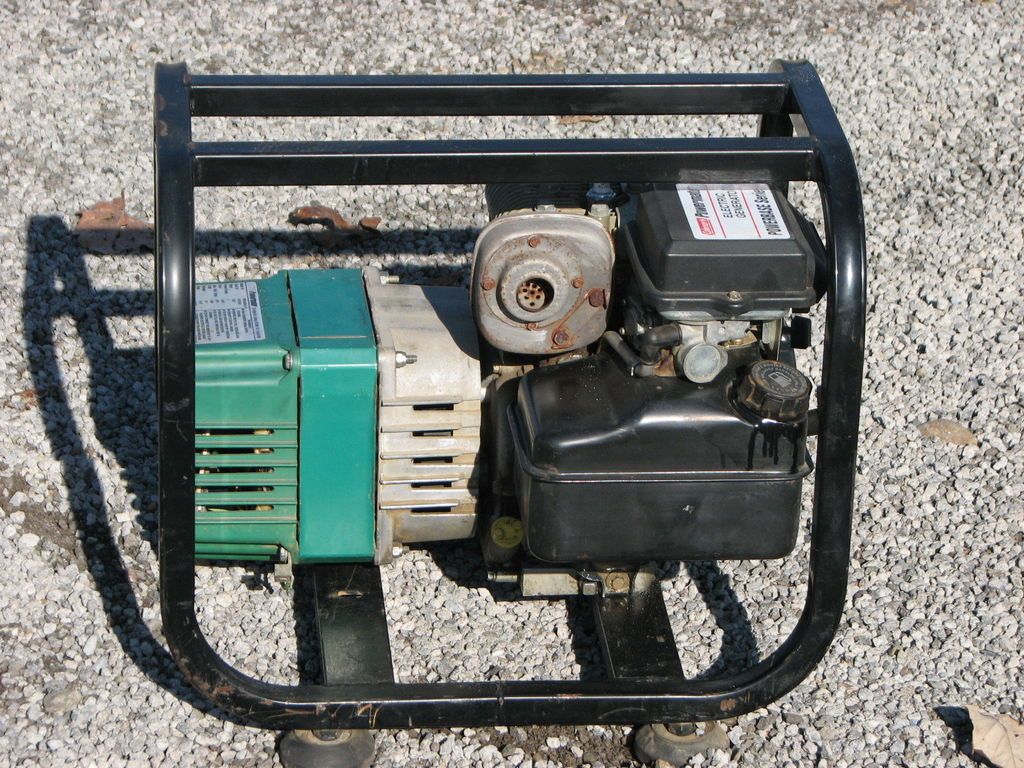 COLEMAN POWERMATE GENERATOR 2250 WATT 5HP BRIGGS ENGINE