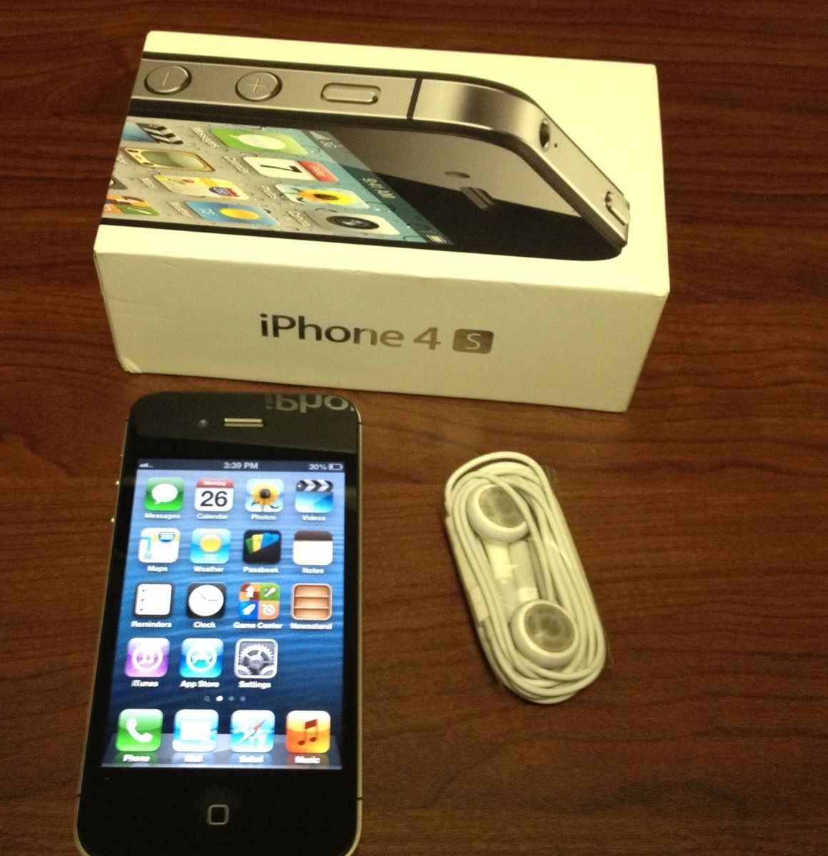 Apple iPhone 4S 64GB Black Sprint Smartphone No Contract 885909538096 