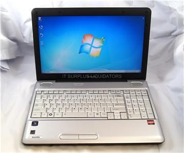 Toshiba Satellite L505D S5983 15 6 Laptop AMD M300 2 0GHz CPU 3GB RAM 