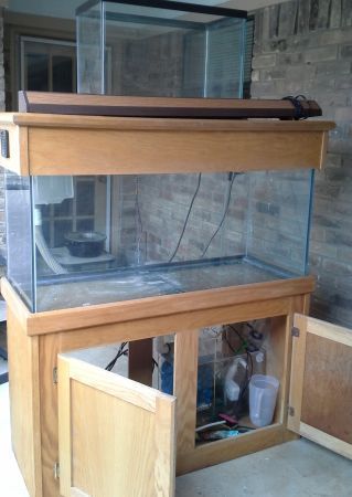 75 Gal Salt Water Fish Tank Reef Ready Saltwater Aquarium