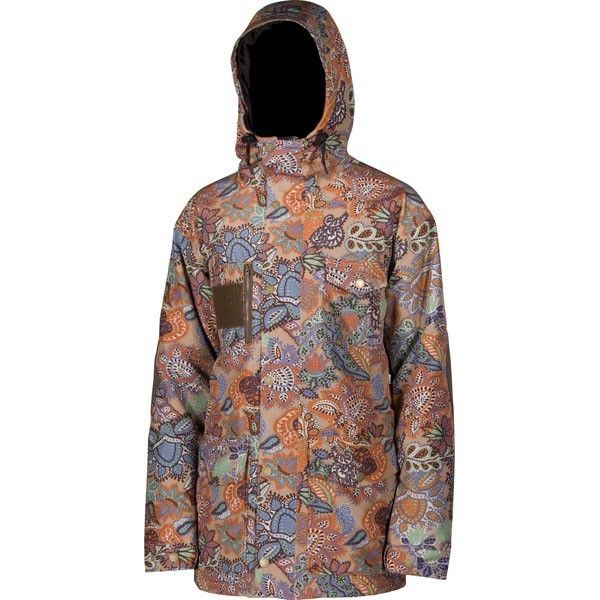   AIRBLASTER Grumpy Jacket L That 70s Print $255 Brand New Dirks