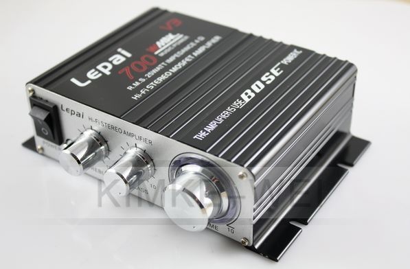 700W Mini Hi Fi Stereo Amplifier Amp  iPod Motorcycle 12V