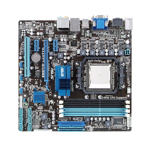   M4A88T M USB3 Motherboarad AMD 880G AM3 4DDR3 PCI E 6SATA MATX