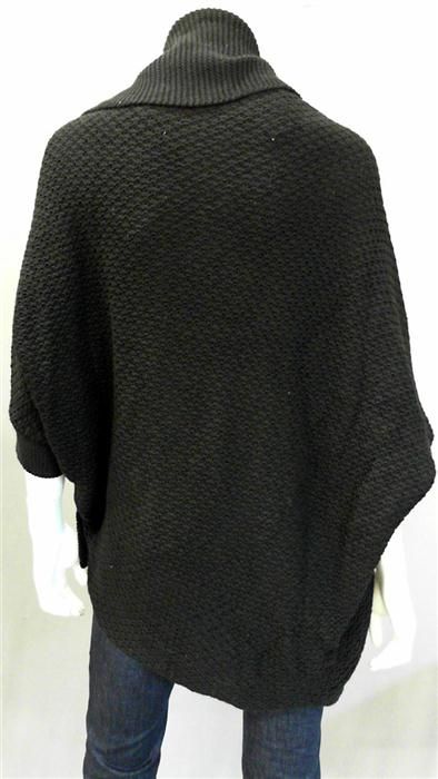 ARO Marisa Misses M Knit Cardigan Sweater Black Top Designer Fashion 