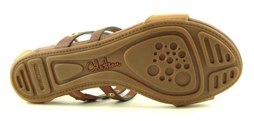 COLE HAAN WHITNEY Brown Woodbury Gladiator Womens Shoes Sandals 7