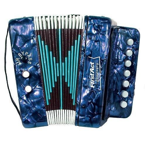 EUC Blue FIRST ACT JUNIOR ACCORDION Musical Instrument  Excellent 