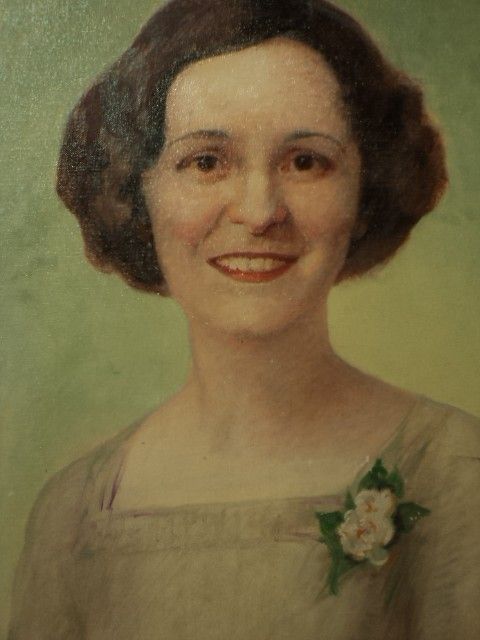   Portrait of Rosalie McCune or McCum of Acworth, Georgia circa 1930