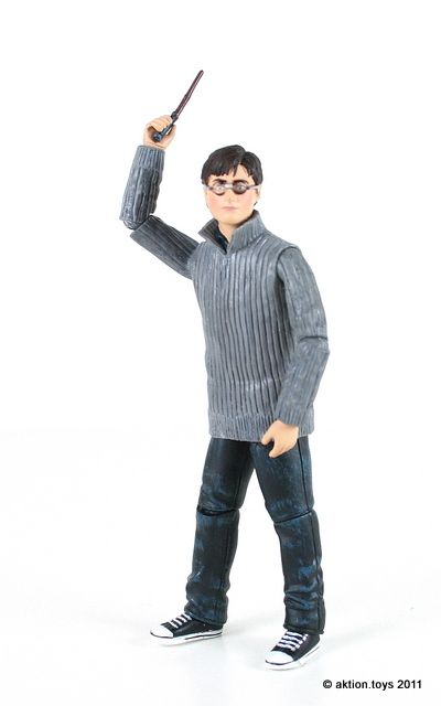 HARRY POTTER   CASUAL CLOTHES   TOMY 6 ACTION FIGURE   DEATHLY 