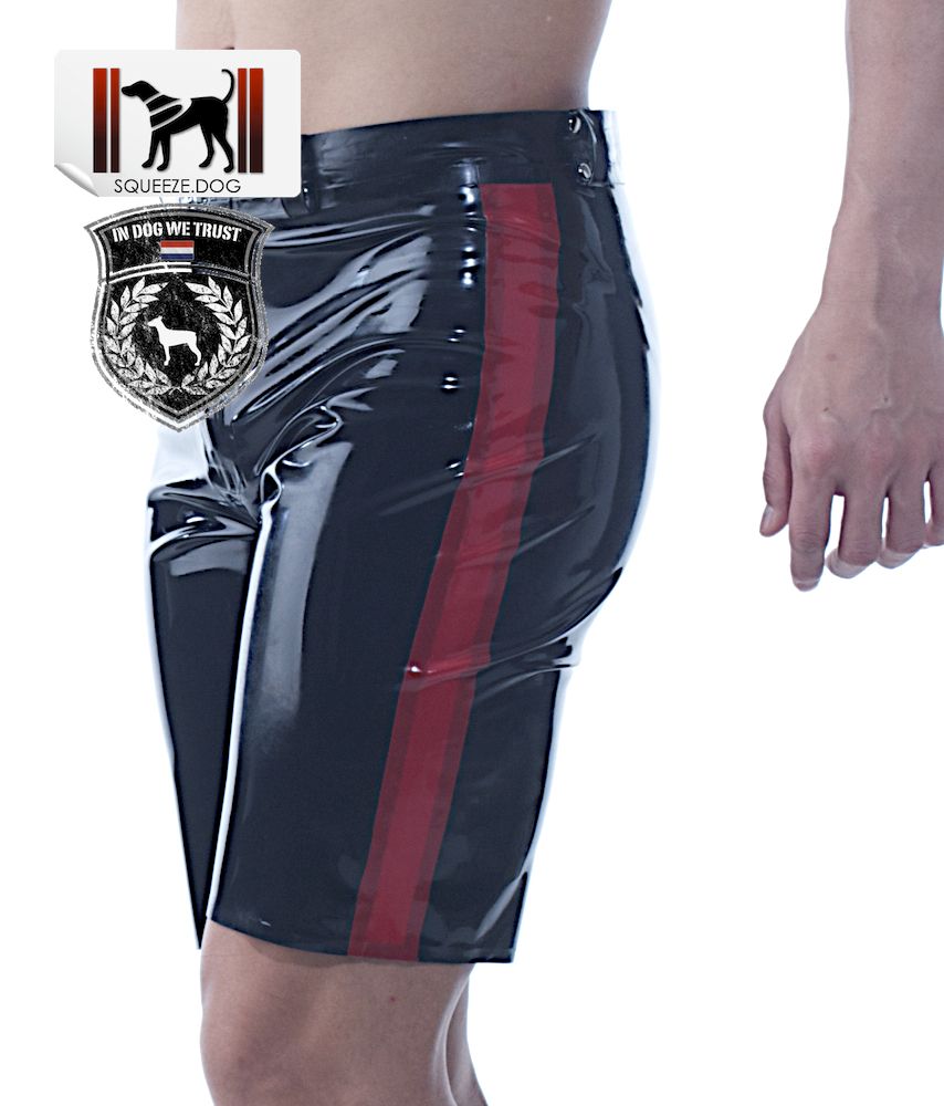 Squeeze Dog Latex Gummi Rubber Active Biker Cycle Shorts