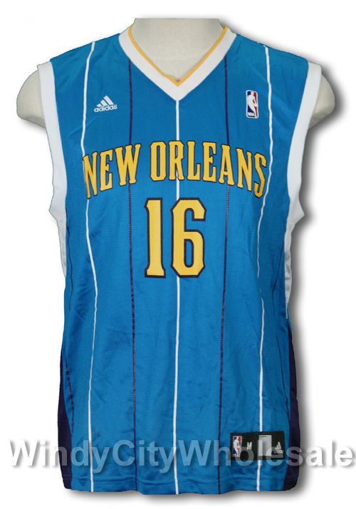 Orleans Hornets Peja Stojakovic Jersey Adidas NBA XL