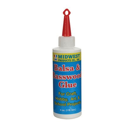 Balsa Woods Cements Adhesives for Model Gluing 4oz