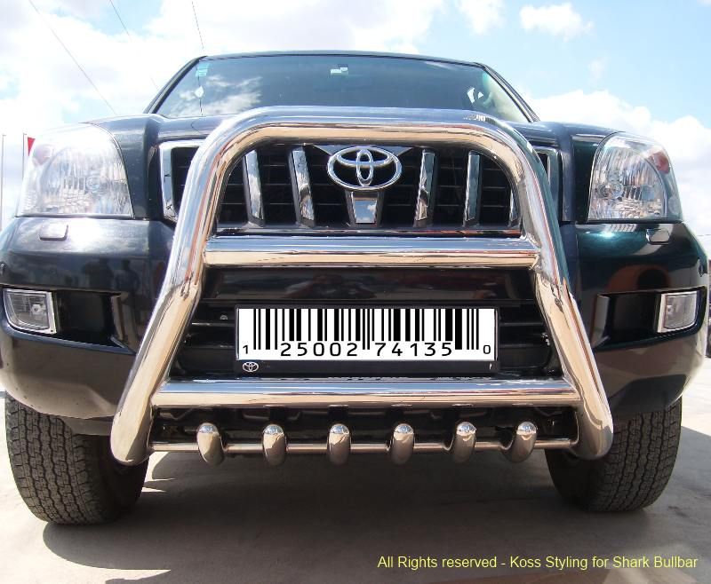 Toyota Landcruiser Prado LC120 Grill Bar High Bull Bar