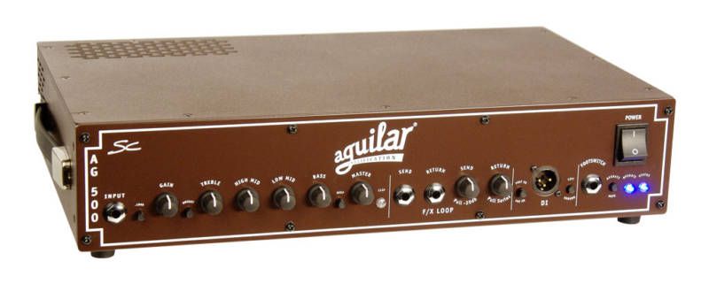 Aguilar AG500SC Electric Bass Guitar Amp Head Brown New