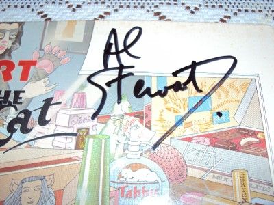Al Stewart Signed Autographed LP Record Year of The Cat with Proof COA 