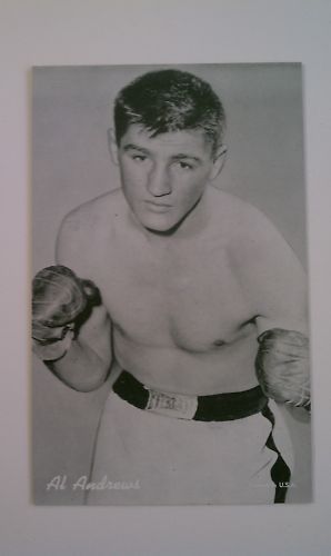 Al Andrews Boxing Exhibit Supply Card