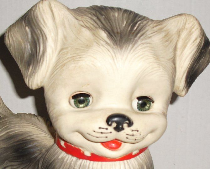 Vintage Alan Jay Clarolyte Squeaky Toy Puppy Dog 10