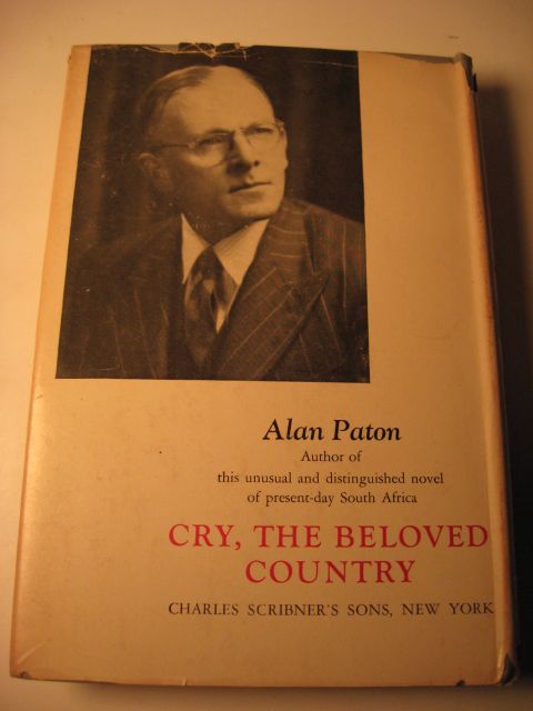 1948 Cry The Beloved Country 1st in DJ Free Book