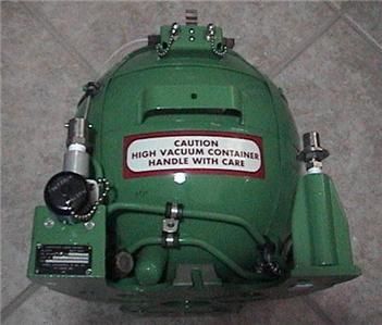 New Surplus Essex Cryogenics Aircraft Oxygen Converter