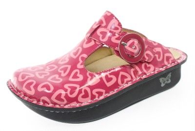 Donna Hearts Alegria Clogs Mule Professional 41 10 5 11