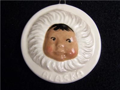 Vintage C Alan Johnson Alaska Christmas Ornaments 1985