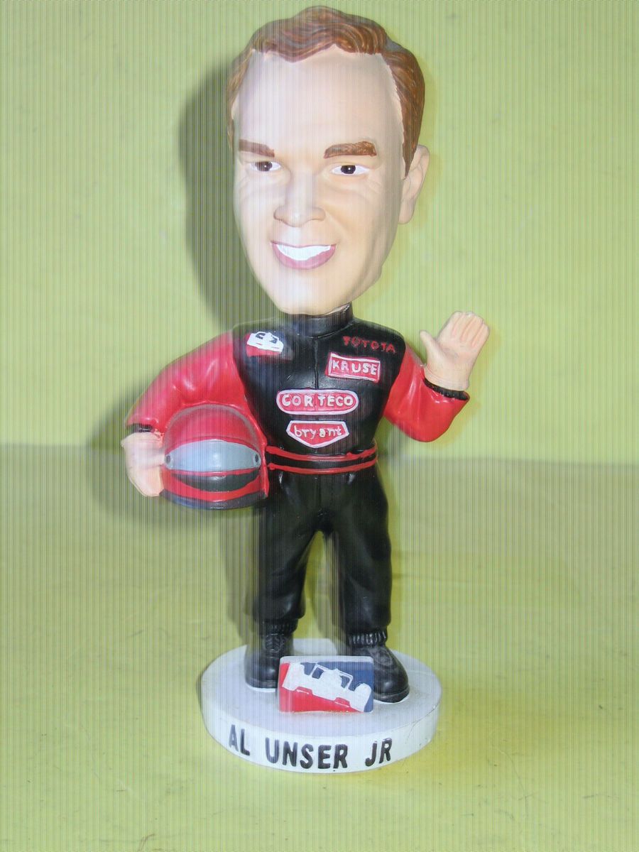 Al Unser Jr Indy Racing League Bobble Head