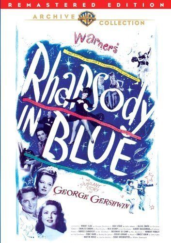 Rhapsody in Blue DVD 1945 Robert Alda Joan Leslie Alexis Smith 