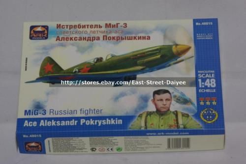 Ark Models 1 48 48015 MIG 3 Ace Aleksandr Pokryshkin