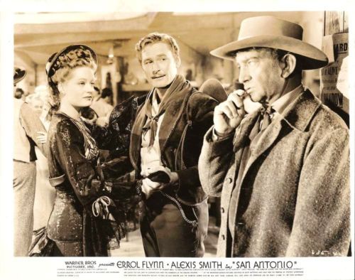 Alexis Smith Errol Flynn San Antonio Orig vint 1945