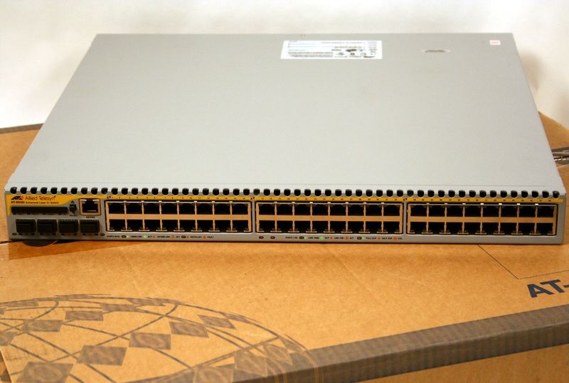 Allied Telesis at 8948 48pt L3 IPV4 IPV6 Switch Dual PS