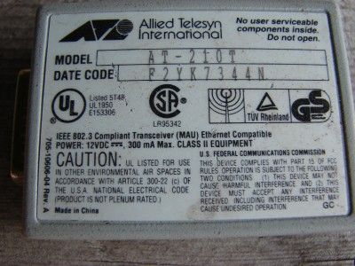 allied telesyn transceiver at 210t