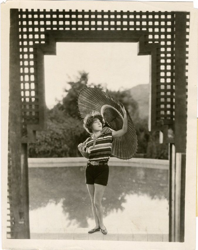 1925 Alla Nazimova Jazz Age Portrait Garden of Allah Photograph 