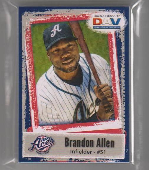 Complete 2011 Dav Set Reno Aces w Brandon Allen