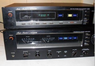   880 Integrated Stereo Amplifier FM 660 Am FM Synthesizer Tuner