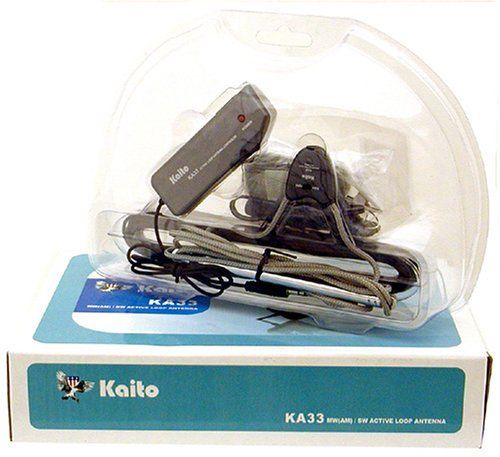 Kaito KA33 Amplified Active Loop Am Shortwave Antenna