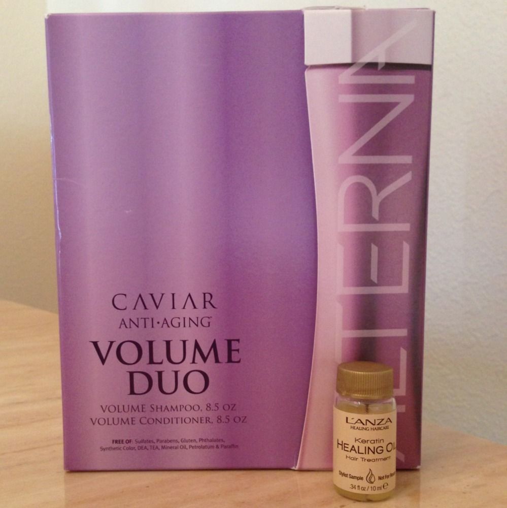 Alterna caviar volume duo with free Lanza oil